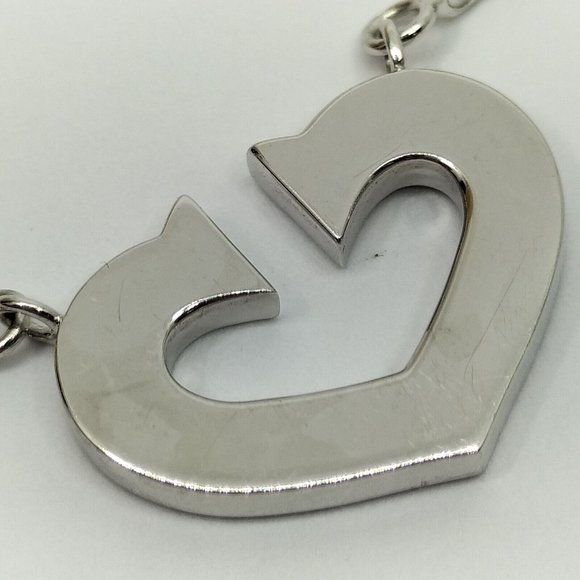Cartier Necklace C heart White 18K Gold - Picture 12 of 16